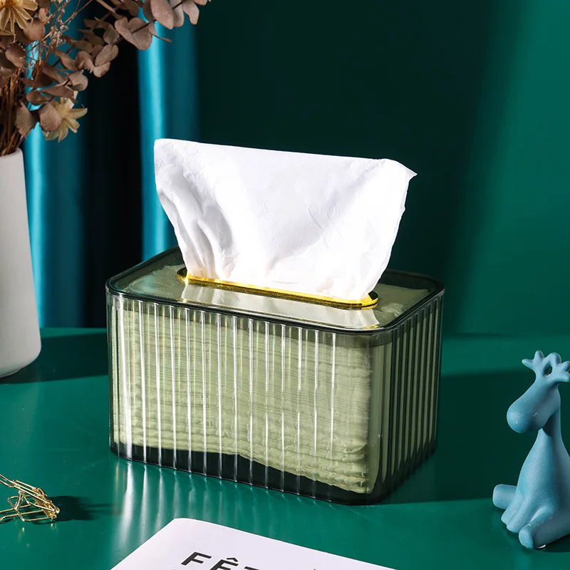 

Роскошная стильная бумажная коробка для полотенец, домашняя креативная Весенняя бумажная коробка для гостиной, высококачественный чайный столик, коробка для хранения салфеток