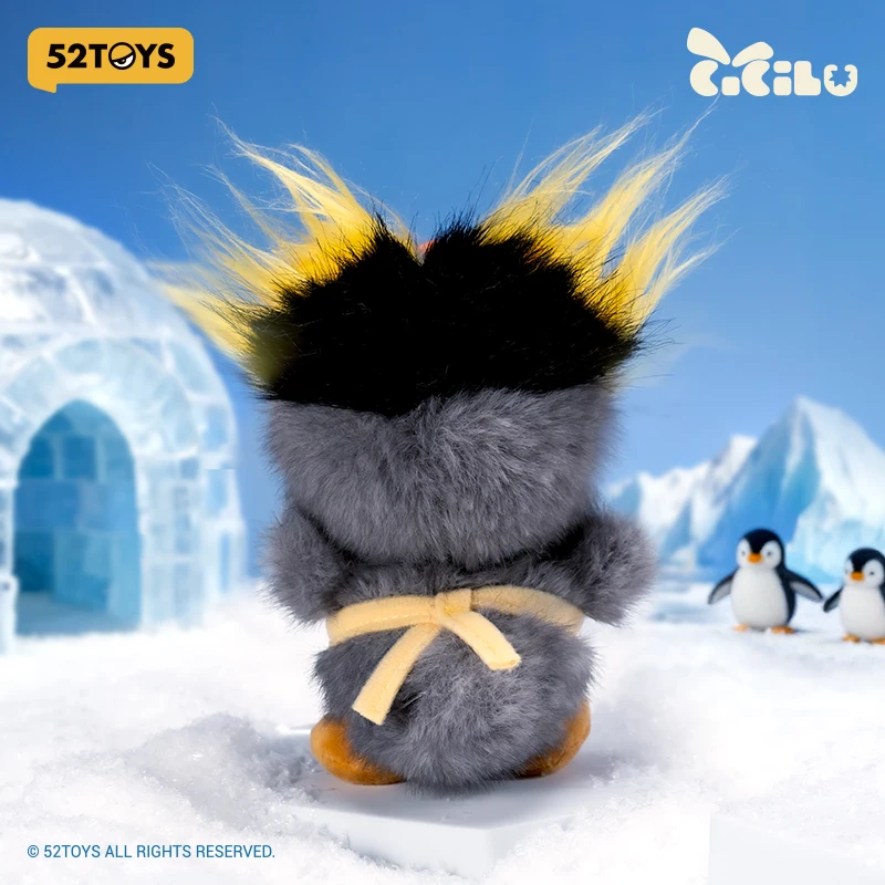 Фото 52TOYS CiCiLu The Tide Shop — плюшевая подвесная карта Gosling, подвесная карта из плюша белого медведя, высота около 14 см №4
