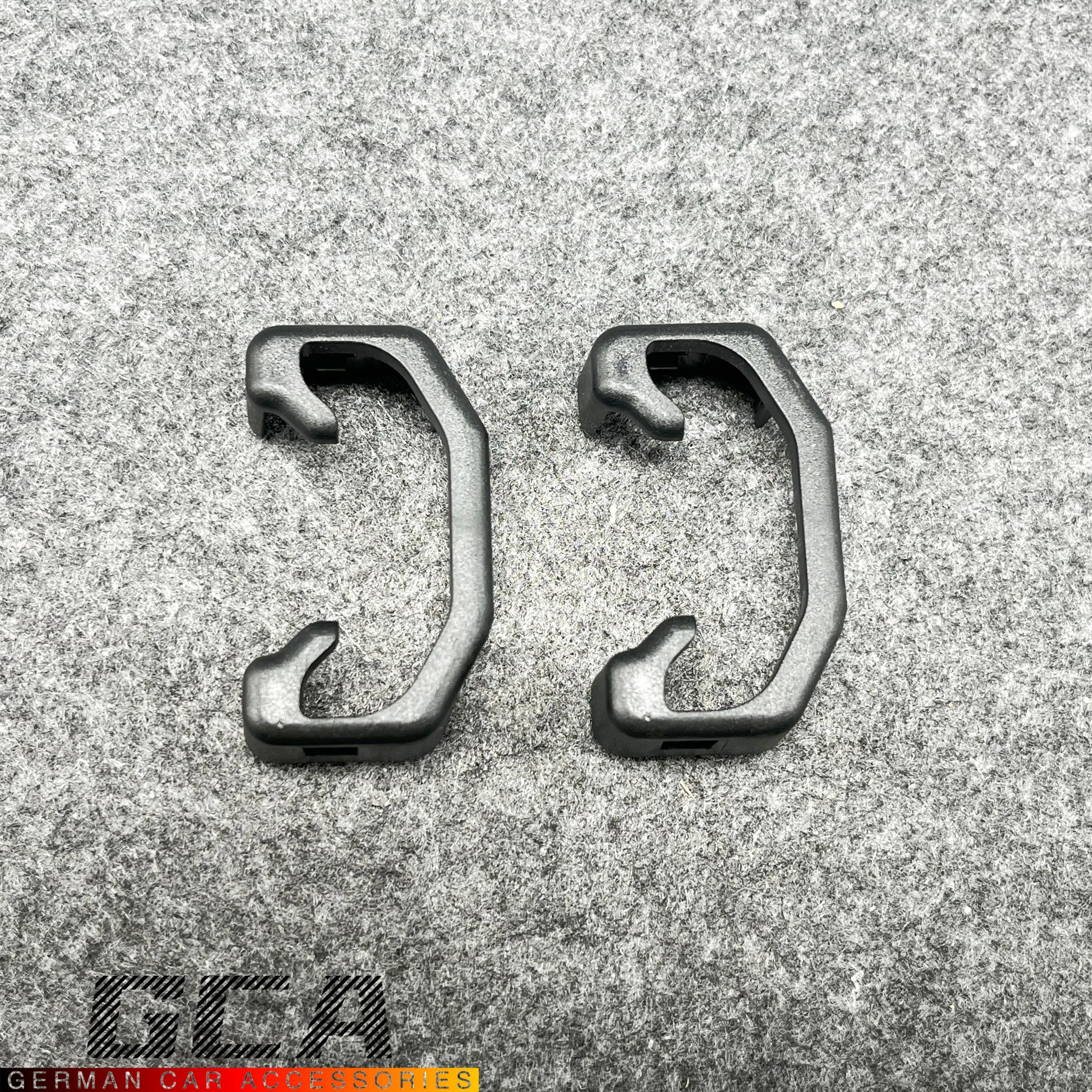 Передняя атласная черная направляющая для сиденья крышка зажим VW Tiguan Polo Audi Q3 Q5 Skoda