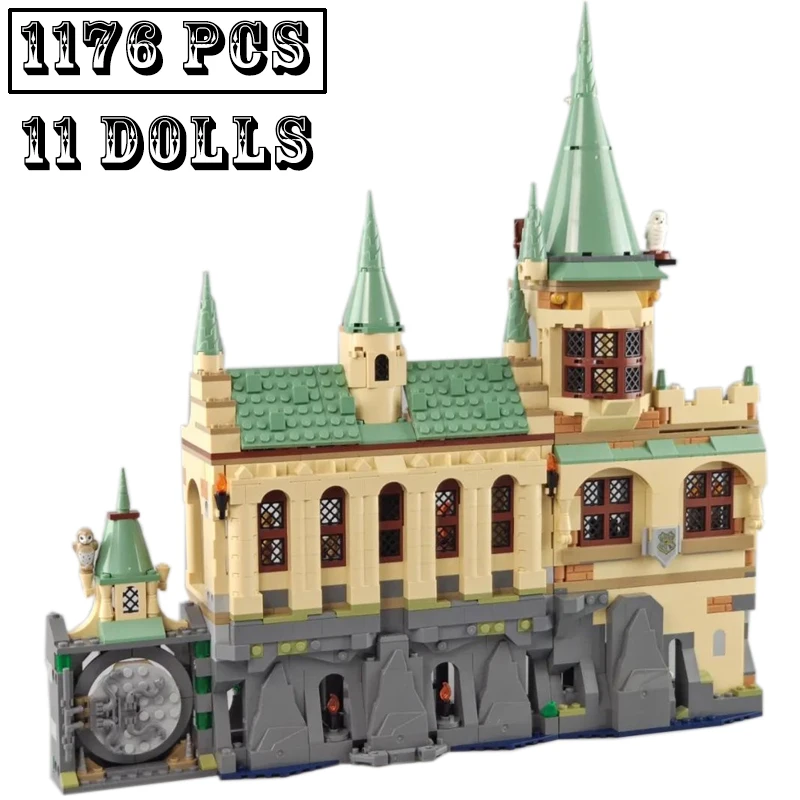 

NEW Compatible with 76389 1176PCS Chamber of Secrets Building model buiding kit block self-locking bricks toys Christmas gift