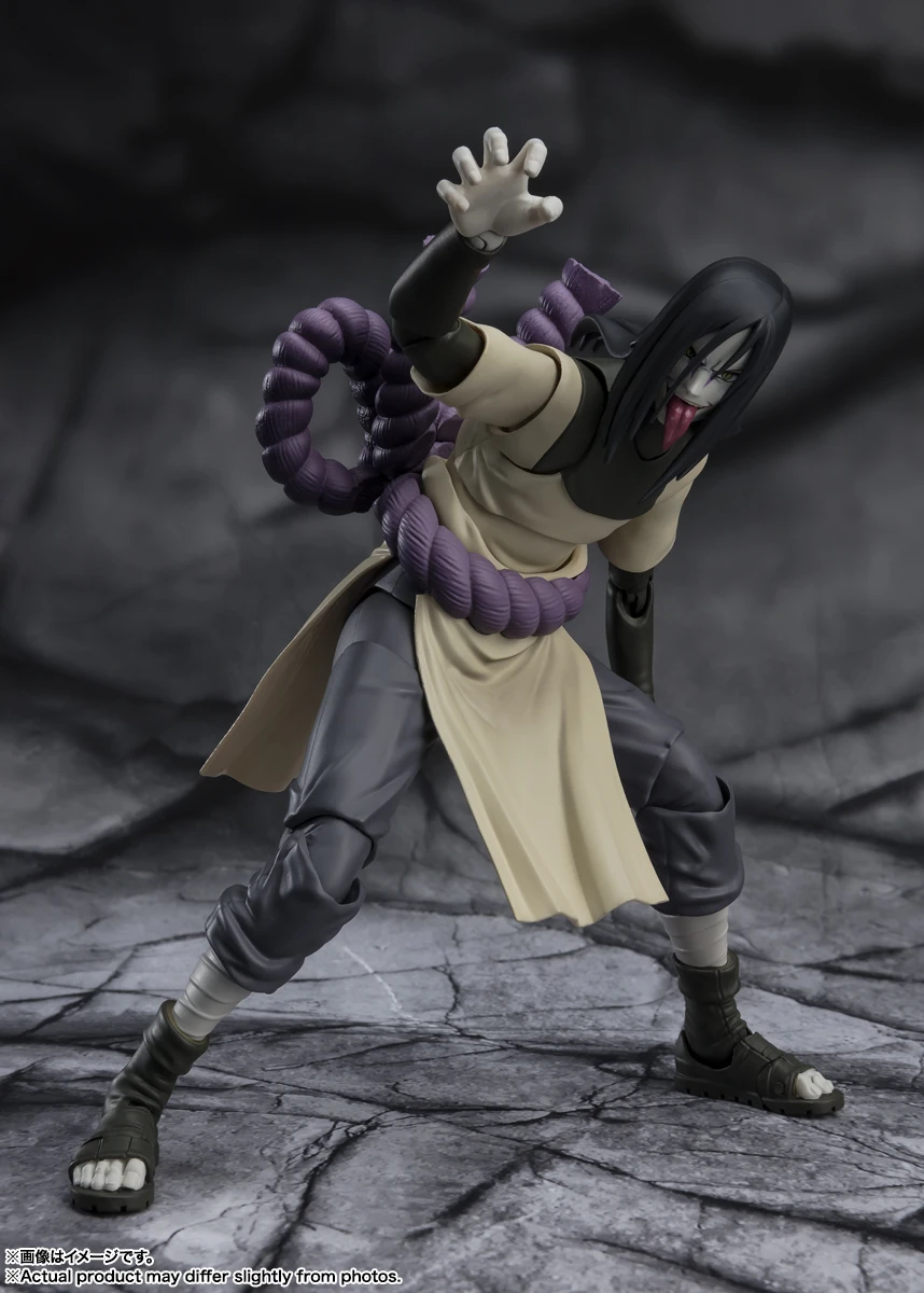Фото Горячая распродажа! В наличии! Фигурка Bandai SHFiguarts Наруто: Орочимару — искатель истины, стремящийся к вечности. Аниме-модель, подарок. №5