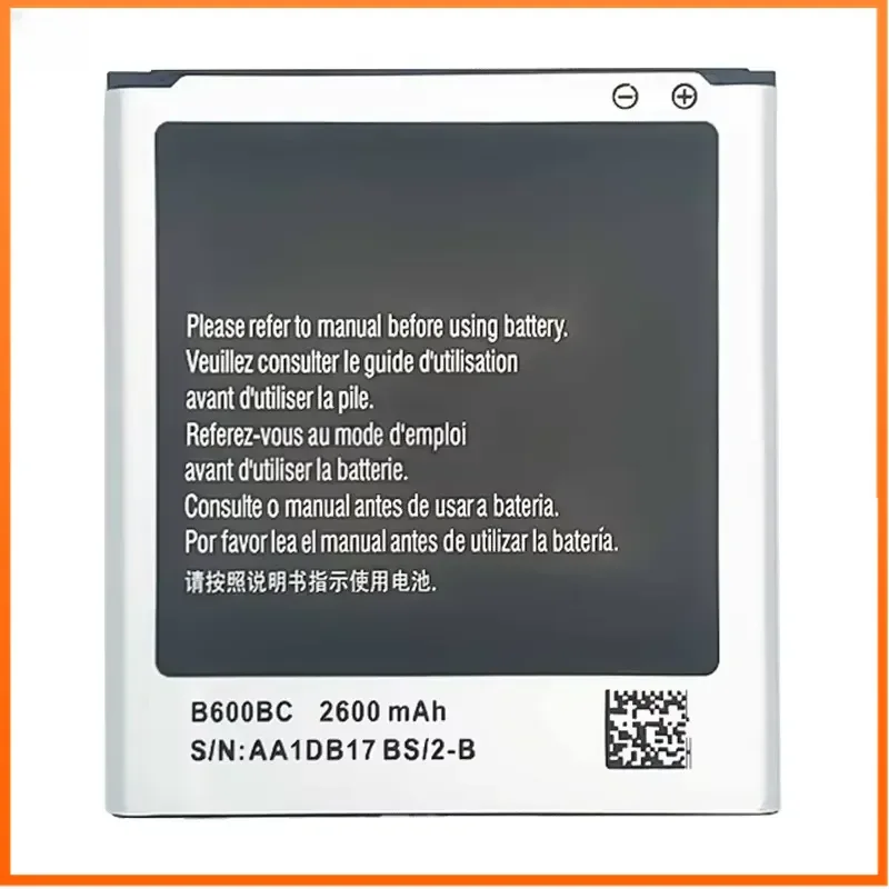 Фото Аккумулятор B600BC 3.8V 2600mAh для Samsung S4 I9500, совместимый с I9502/I9505/I9515/I9506/I337/E330S/S4 Active/i537/i9295/S4 №3