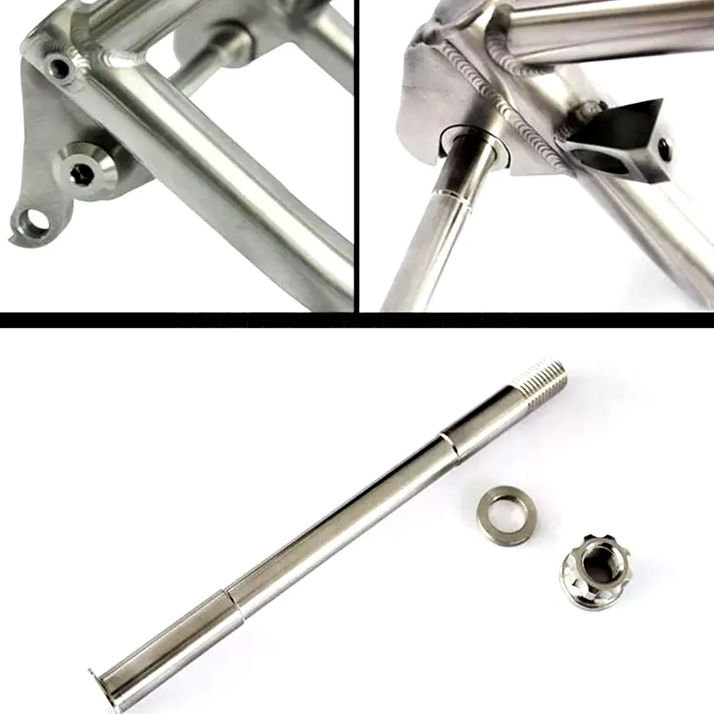 Сквозная ось MTB из титанового сплава запчасти для велосипеда аксессуары горного