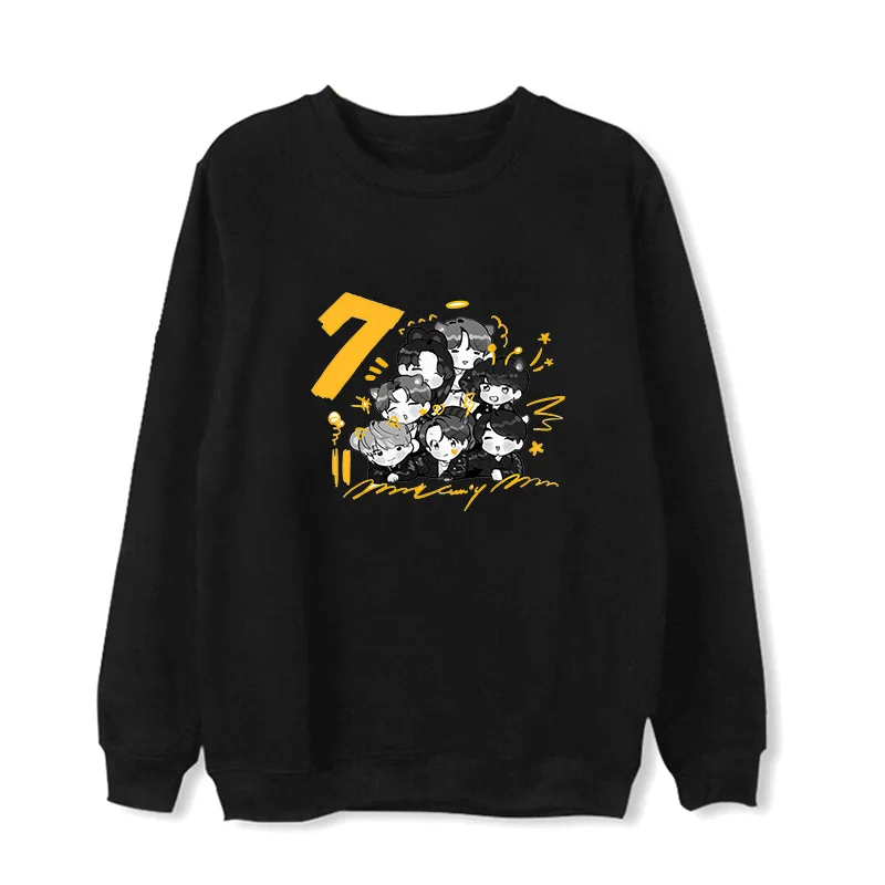 

Kpop Bangtan Boys 2020 new models return Crew neck Hoodies