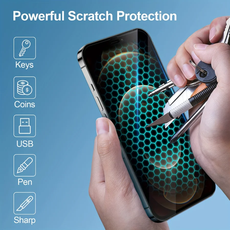 

9H Tempered Glass For IPhone 11 12 13 14 Pro Max Screen Protector For IPhone 6 7 8Plus X XR XS Max Glass