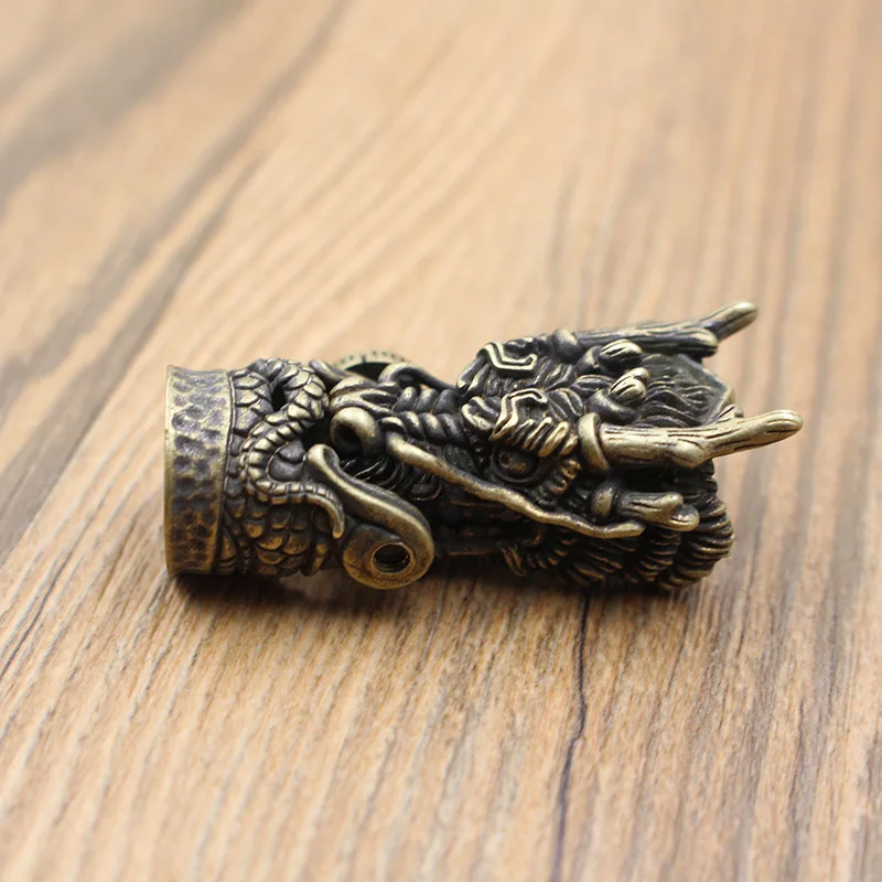 Латунные аксессуары для парных браслетов DIY латунный зонтик веревка нож подвеска