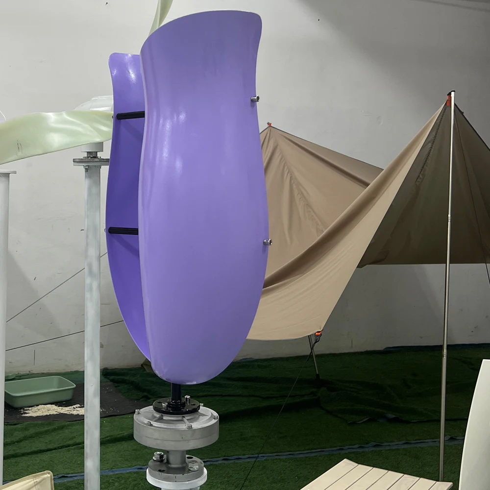 2 лезвия 10 кВт Вертикальная ось Перманентный маленький ветряной турбины maglevв