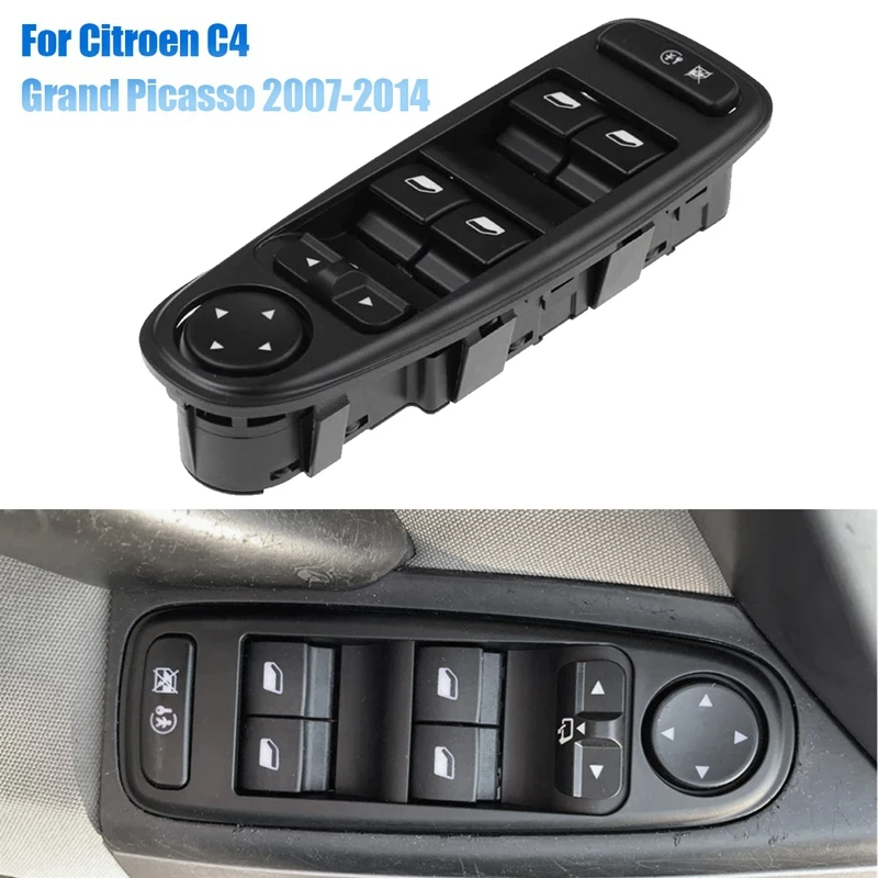

Переключатель Стеклоподъемника для Citroen C4 Picasso MPV 2006-2013 96639382ZD