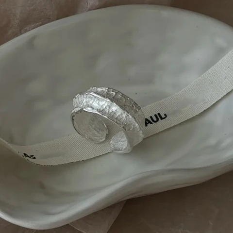 PANJBJ кольцо из серебра 925 для женщин