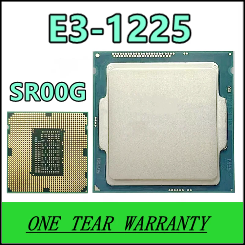 

E3-1225 E3 1225 SR00G 3.1 GHz Quad-Core CPU Processor 6M 95W LGA 1155