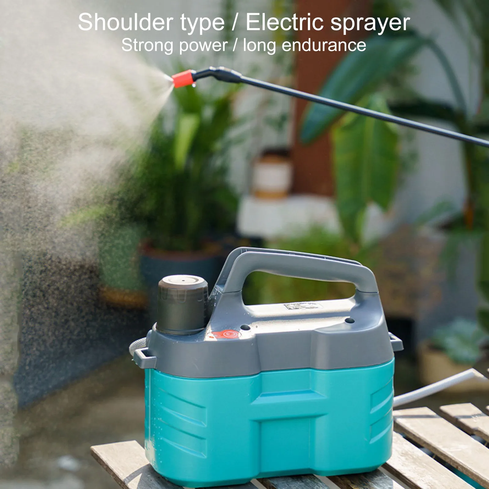 5L Electric Sprayer Garden Lawn Watering Spreader Agricultural Pesticide Dispenser Adjustable Nozzle Fertilizer Spraying Sprayer