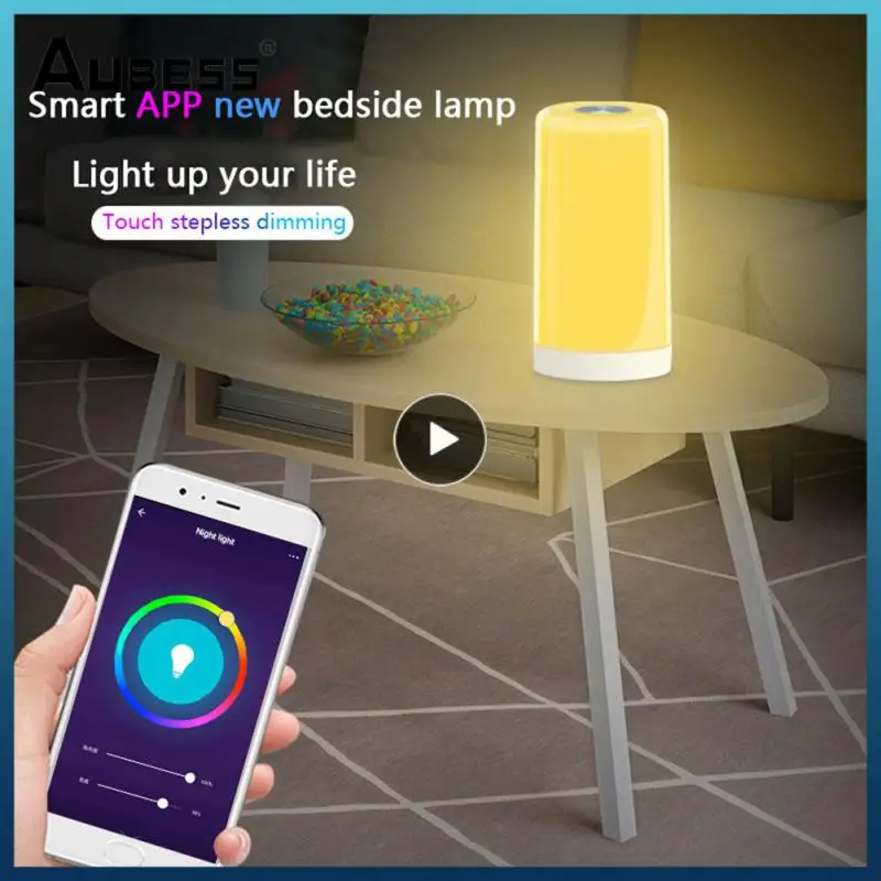 

Wifi Night Light Rgb Touch Control Table Lamp Charging Led Lamp Tuya Smart 6w