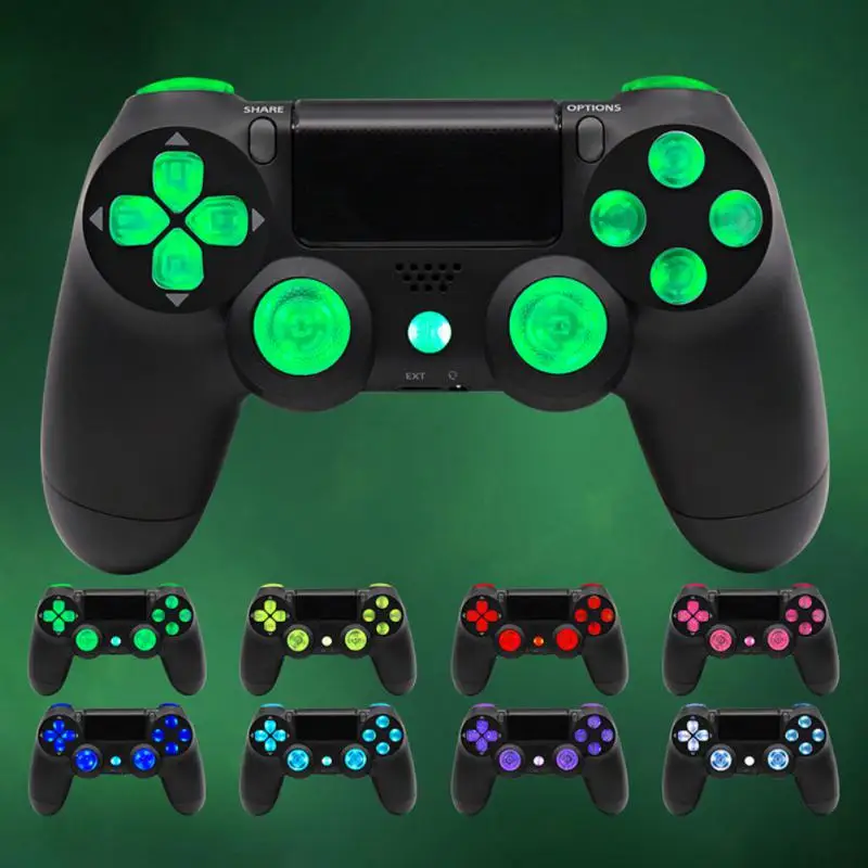 For PS4 Xbox One S Wireless Gamepad Modified LED Light Board Light-Emitting Board Uminescent Button Game Handle LED DIY Set