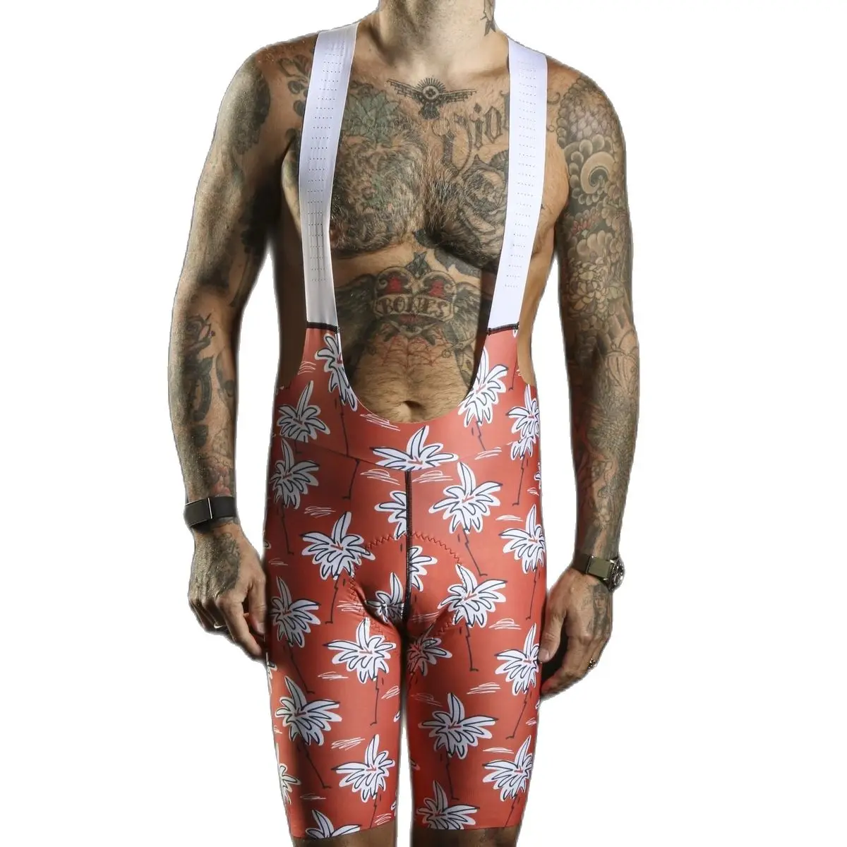 Мужские велосипедные шорты-нагрудники быстросохнущие брюки для езды на