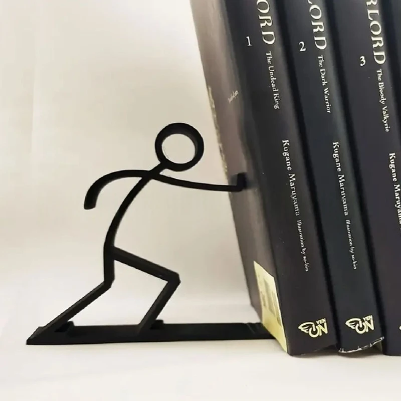 Пластиковая книжная полка CZSAE черного цвета закладка для книг пластиковая гранж