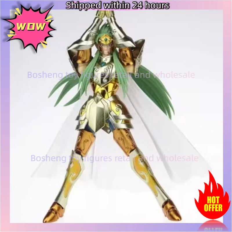Фото ShineTime/ST Модель Saint Seiya Myth Cloth EX Aquarius Degel Gold Lost Canvas/LC Рыцари Зодиака, фигурка в наличии №5
