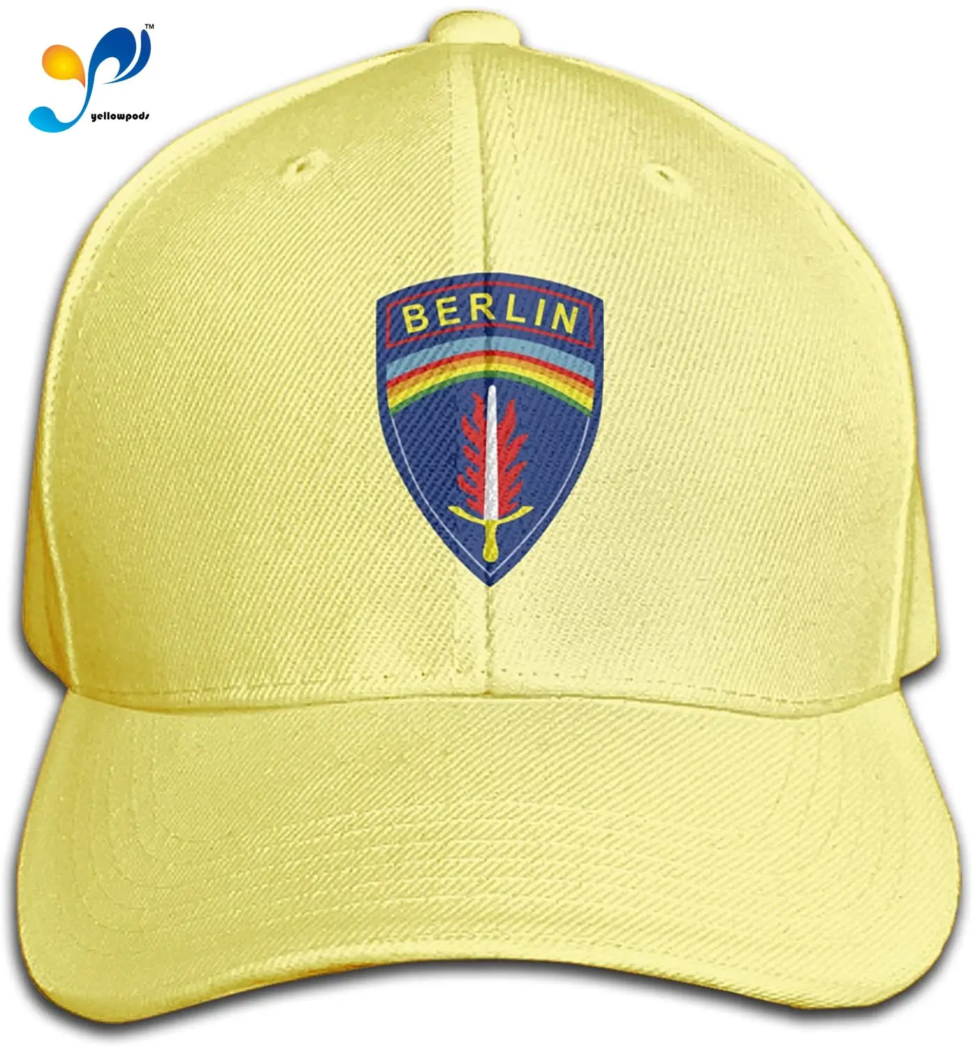 

Etdai United States Army Berlin Classic Baseball Cap Dad Hat Adjustable Size Sandwich Cap