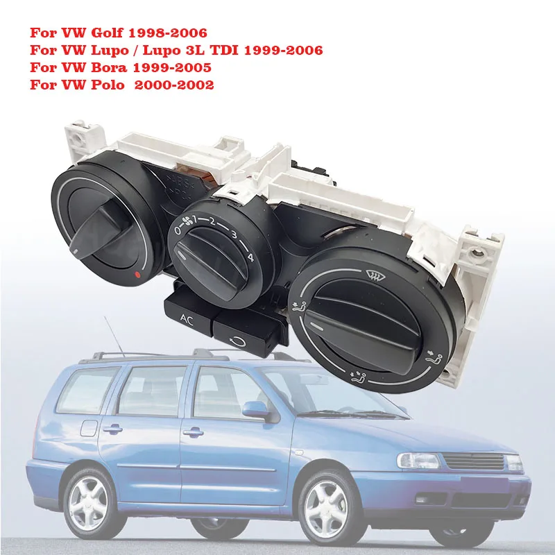 

New Manual Heater & A/C Air Conditioning Climate Controls Module for VW Golf Mk4 Bora Jetta Polo Lupo / Lupo 3L TDI 1J0820045F