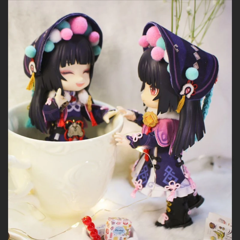 

Аниме Genshin Impact Yun Jin OB11 OB22, Одежда для куклы, материал посылка, реквизит для косплея