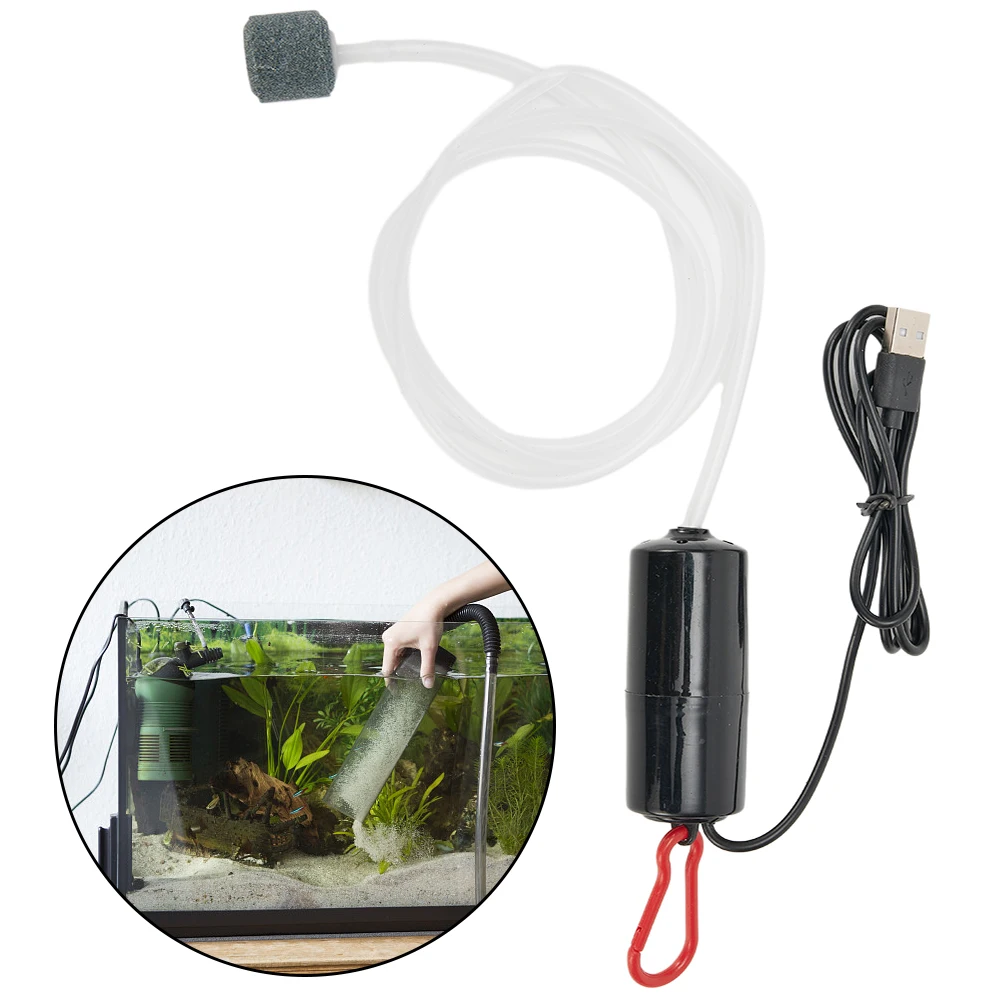 

Aquarium Oxygen Air Pump Mute USB Oxygenator Portable Air Compressor Aerator For Fish Tank Silent Aquarium Accessories 4 Color