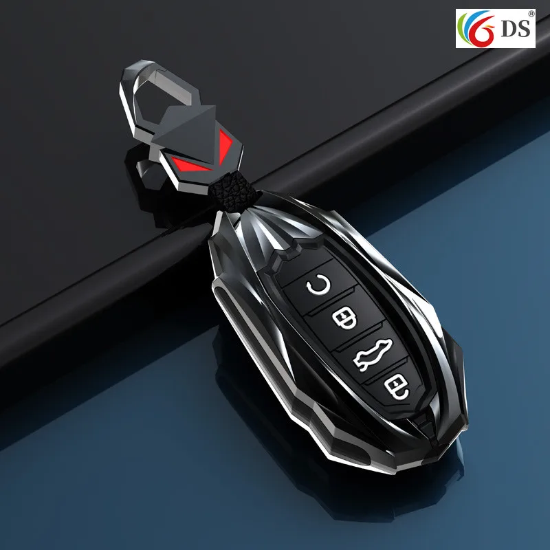 

Car Key Case Cover Key Bag For Chery X70 x95 x90 Accessories Car-Styling Auto Protect Set Keychain Holder Shell Alloy Protection