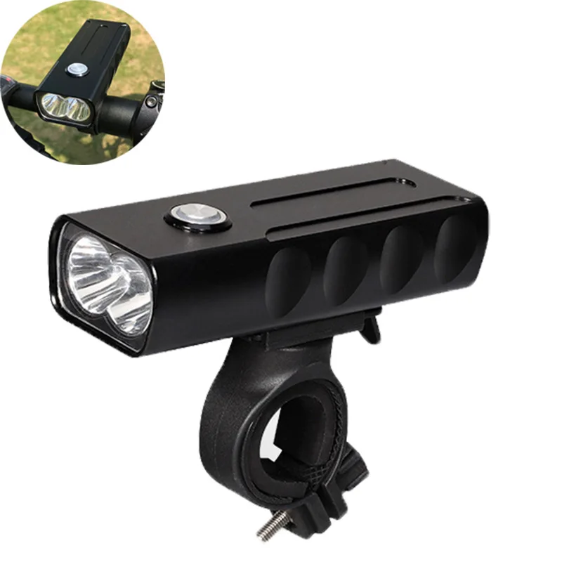 T6 Flashlight Night Bicycle Front Lights Mountain Road Cycling Lamp USB Rechargeable Headlight 1000 Lumens IPX5 Waterproof | Спорт и