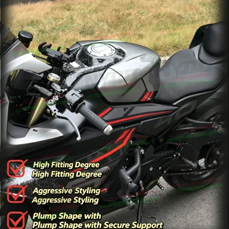 Фото Защита топливного бака для CF 450SR, комплект для гоночной и агрессивной установки, модифицированные детали для 450SRS с полузакрытым корпусом №3