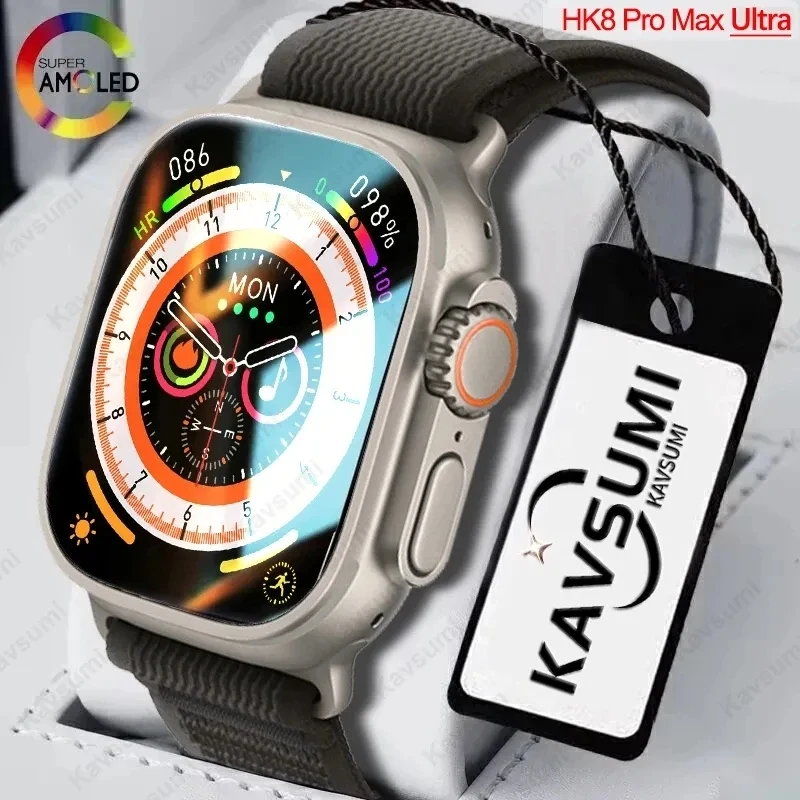 

HK8ProMax Sport Edition Ultra Smart Watch 49mm Bluetooth Call AI Voice Function NFC Offline Payment Men's and Women's Health Spo
