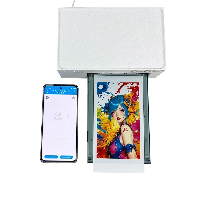 Автоматический 3D-виниловый принтер Daqin с вакуумным термопресом новая и