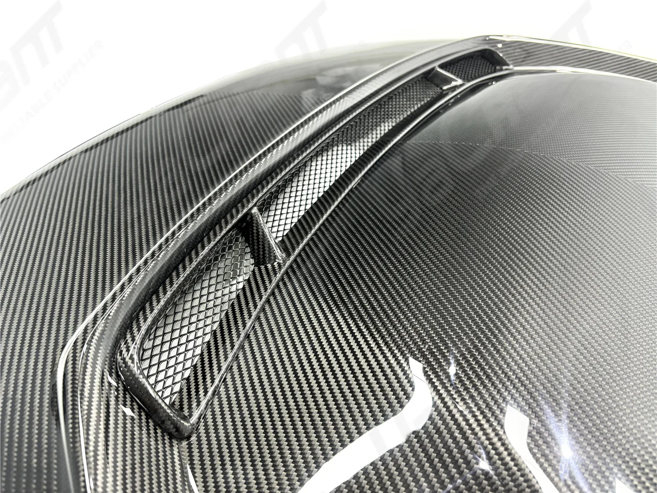 Автомобильные аксессуары из сухого углеродного волокна DCF APN стиль капот крышка