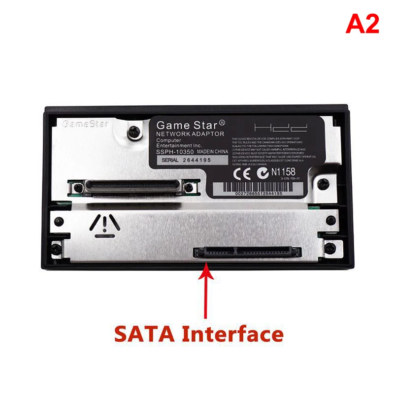 

1pc SATA/IDE Interface Network Adapter For PS2 Fat Game Console Adapter SATA Slot HDD For Sony Playstation 2 Fat Sata Socket