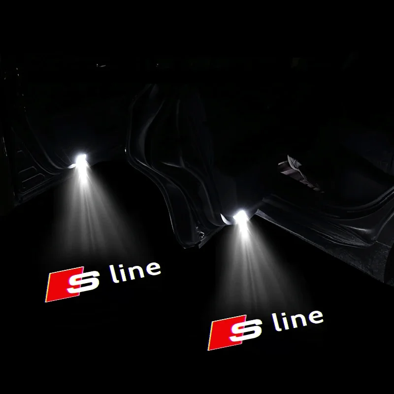 Лампа приветствия двери автомобиля Лазерный проектор с логотипом Ghost Shadow Ночные