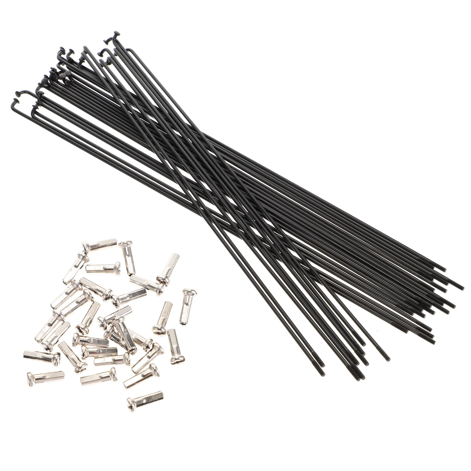 

30 Pcs Component Bicycle Spokes Folding Bikes Repair Tools 45 # Steel Wheel Parts