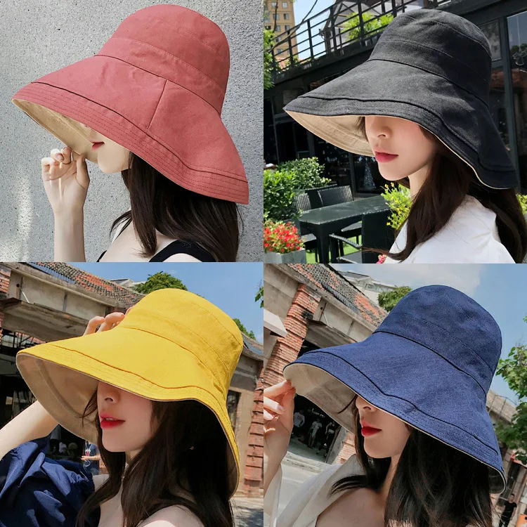 

Japanese large along the fisherman caps han edition parent-child model prevent bask in summer sun hat children caps a undertakes