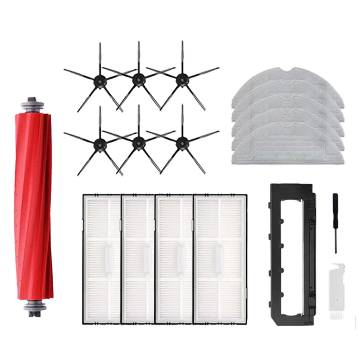 Для робота-пылесоса Roborock S7 MaxV Ultra Pro Plus основная боковая щетка ткань для швабры