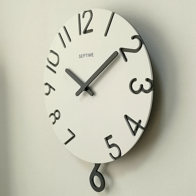 

Wood Silent Hall Modern Wall Clock Digital Table Clocks Wall Kitchen Decoration House Home Horloge Murale Wall Decoration Items