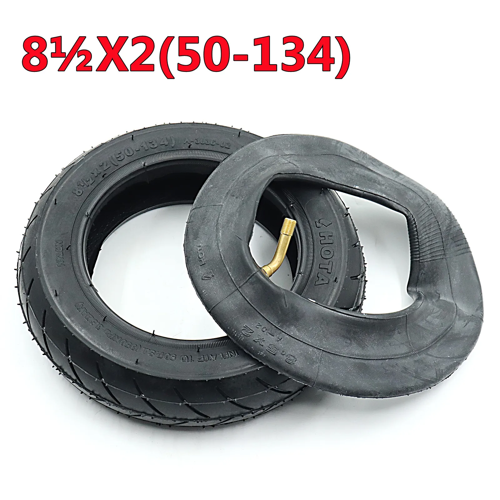 

8 1/2X2 (50-134) Tyre Inner Tube Fits Baby Carriage Wheelbarrow Electric Scooter Folding Bicycle 8.5 Inch 8.5*2 Wheel Tire 8.5x2