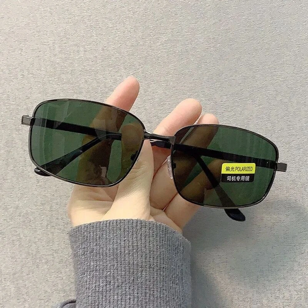 

Polarized Vintage Rectangular Sunglasses for Men/Women Fashion Driving Mens Sun glasses