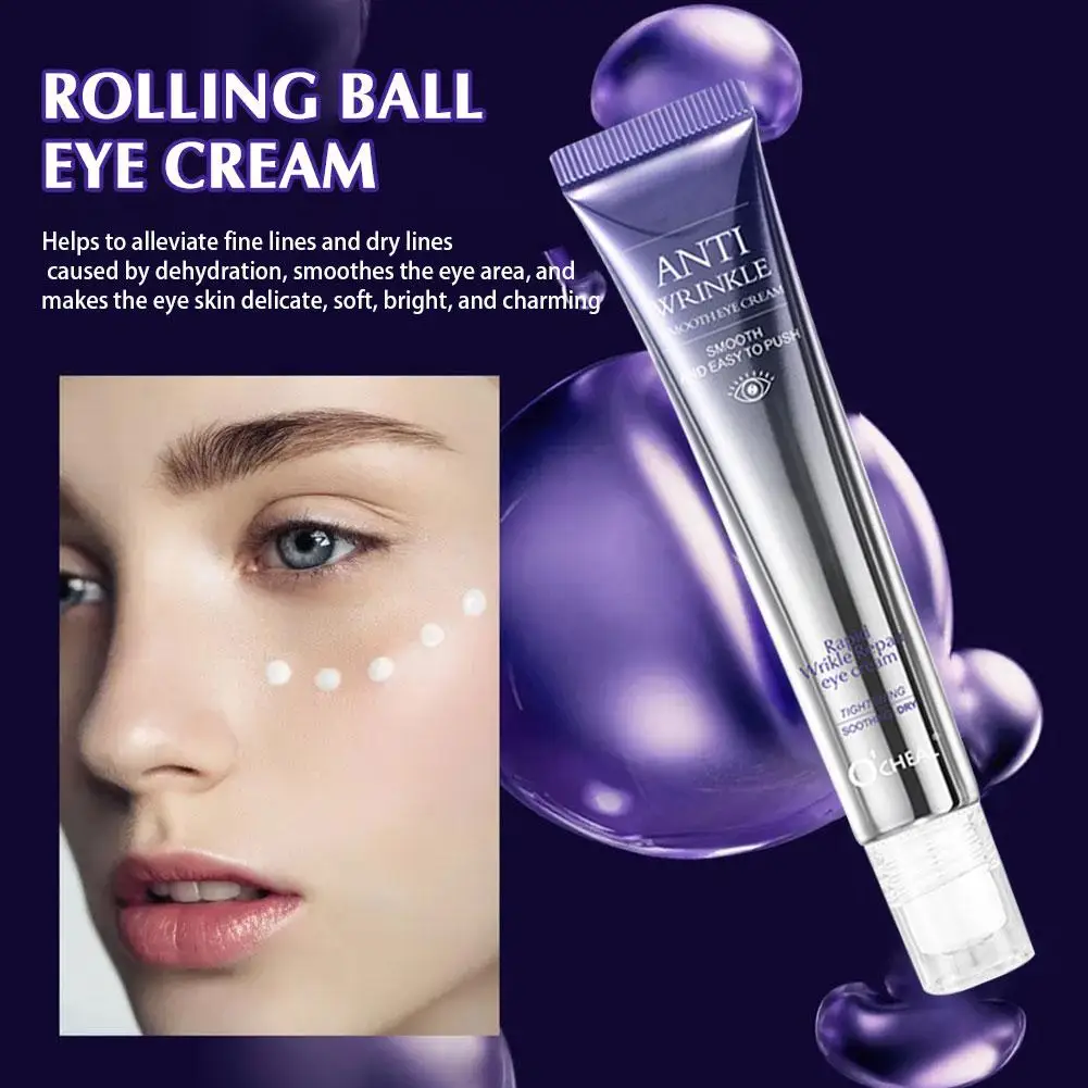 

20g Eye Cream Ball Rolling Wrinkle Removing Moisturizing Care Nourishing Reduce Eye Dark Fade Circles Product Essence Lines E9A4