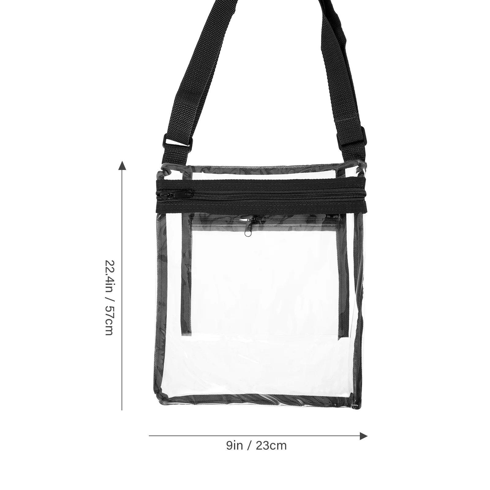 4pcs Clear Purse Clear Clutch Portable Clear Purse Clear Phones Wallet Clear Coin Purse for Storage