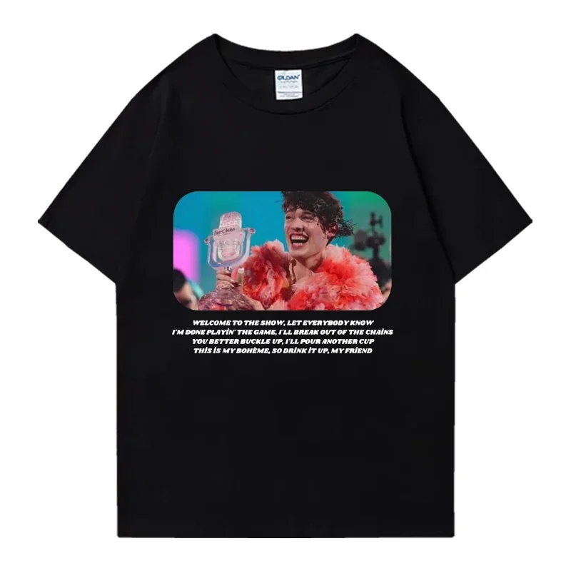 Nemo The Code witzerlnd 2024 ong T hirt Uniex Fhion orized hort e T-hirt Men Women 100% Cotton To