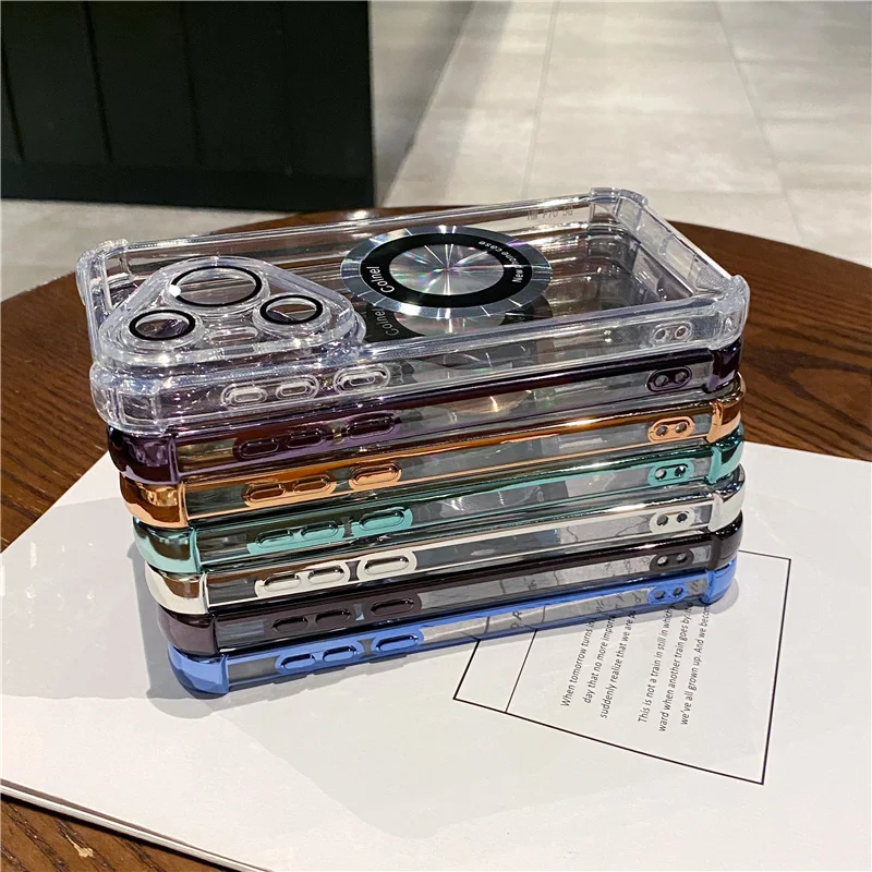 Чехол для телефона Magsafe с беспроводной зарядкой Huawei Pura 70 Ultra P50 P40 P30 Pura70 Pro Plus