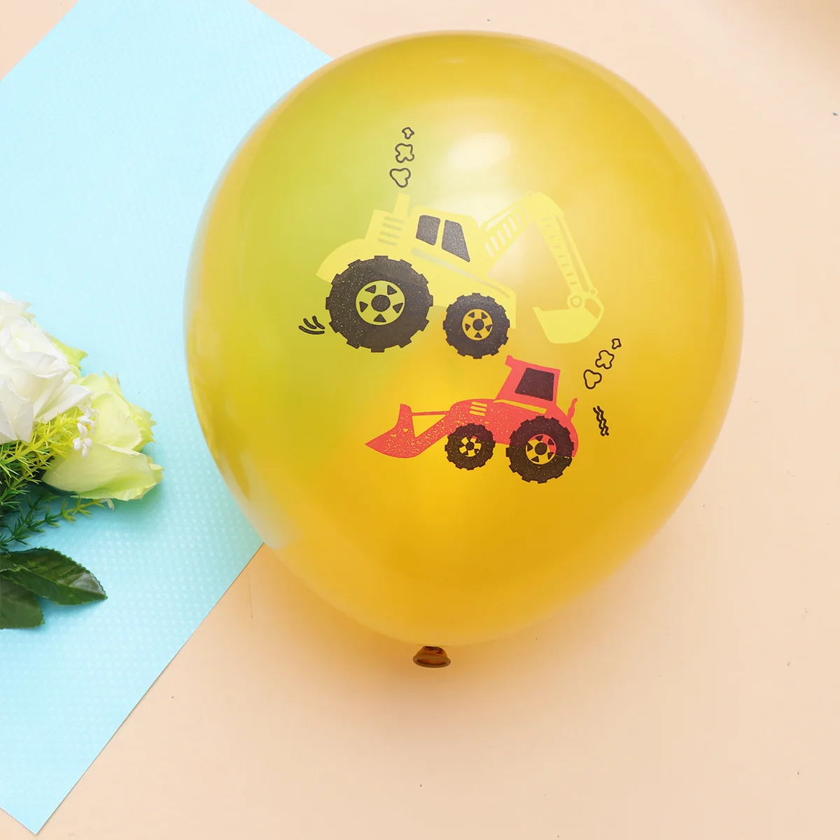 

10pcs Building Theme Balloon Balloons Set Birthday Party Decorations Kids Birthday Party Balloon Birthday Latex Balloon Set