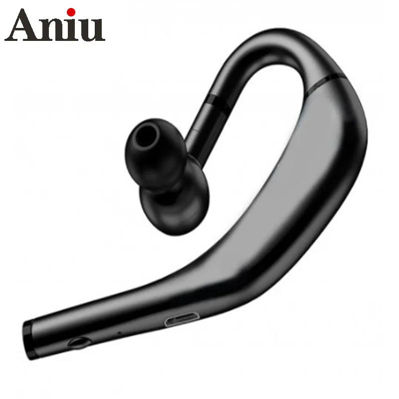 

RD09 Wireless Bluetooth 5.0 Earphone Waterproof Headset Noise Reduction 180-degree Rotation Ear Hanging Headphone Single Earhook
