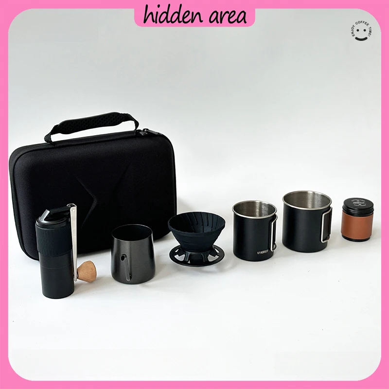 Складная фильтрующая чашка двойного назначения Кофейное оборудование Поездка