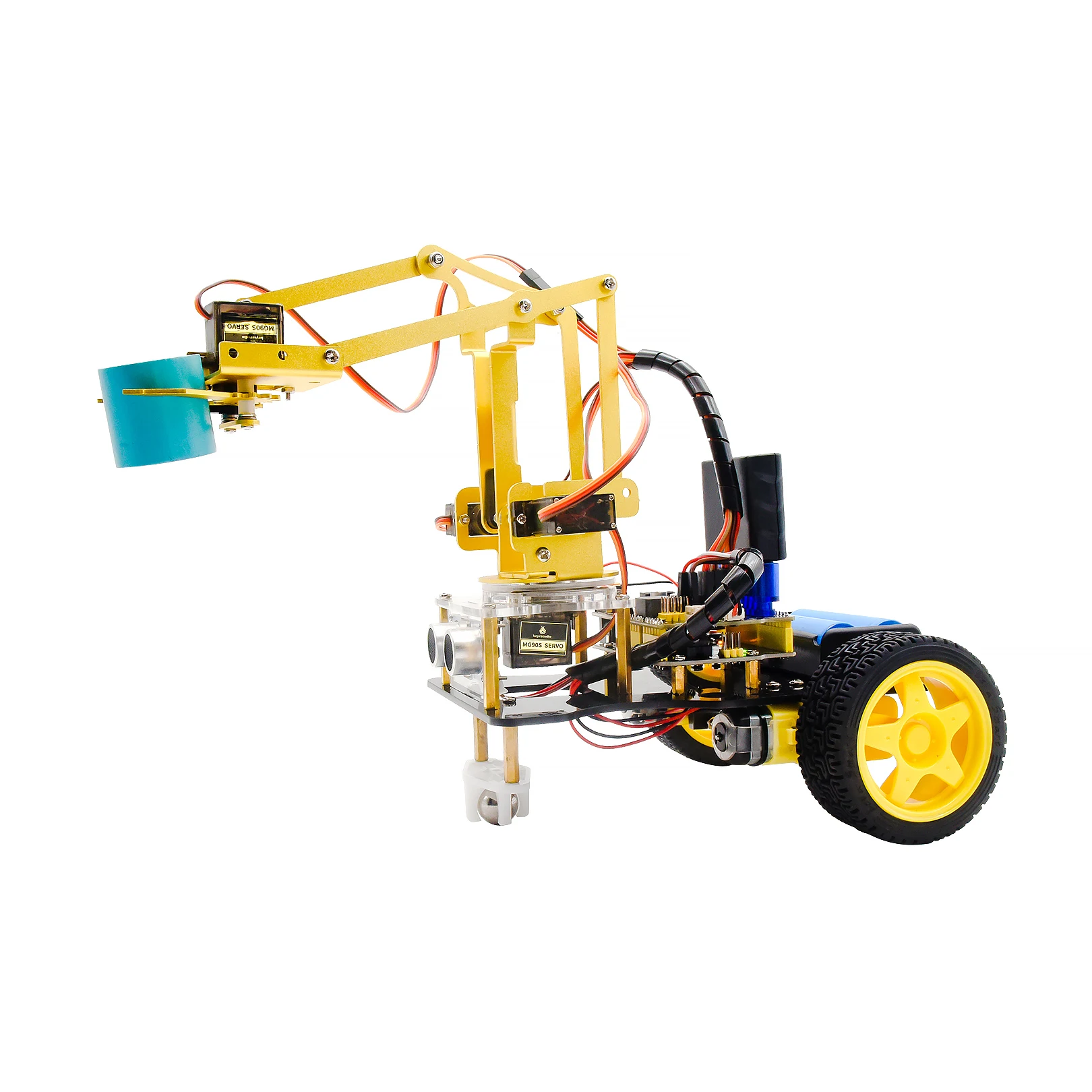 Заводская поставка 4DOF Механический робот-манипулятор Автомобильный комплект