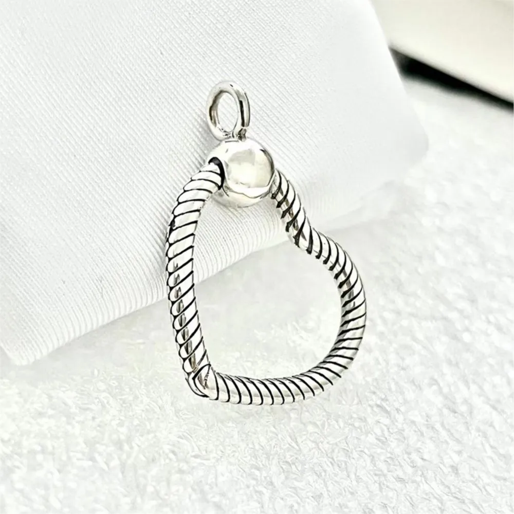 

2020 New Arrivals 925 Sterling Silver O Pendant Fit Original Europe Necklace DIY Charm Jewelry