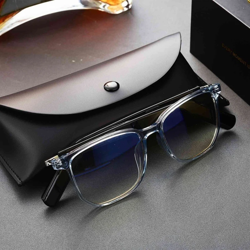 Smart Glasses TWS Wireless Bluetooth Bone-Conduction Waterproof Earphones Sports Headset Music Sunglasses AR Glasses Genuine