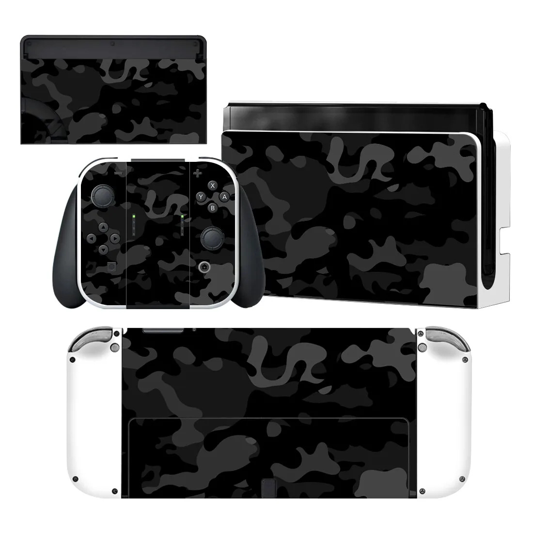 

Camouflage Style Vinyl Decal Skin Sticker For Nintendo Switch OLED Console Protector Game Accessoriy NintendoSwitch OLED