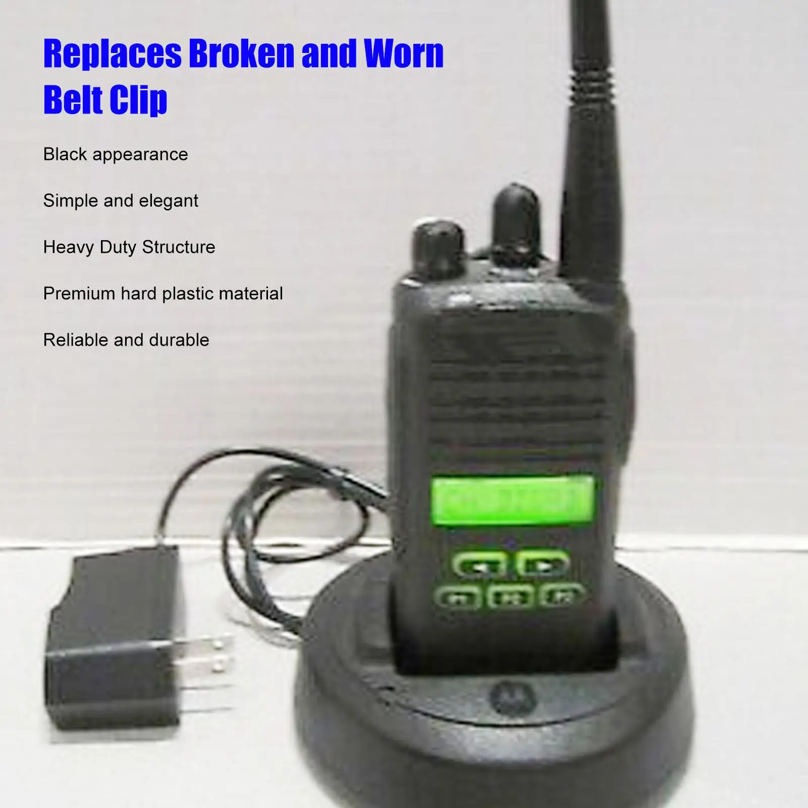 Сменный зажим для радиоприемника gp338 HT750 HT1250 XTS2500 CP185 PR860 VL130